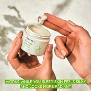 Aveeno Positively Radiant Night Cream - 48gm
