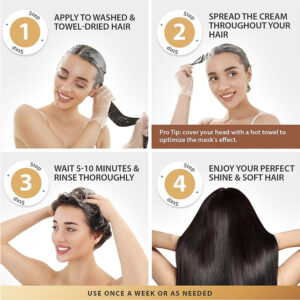 Karseell Collagen Hair Treatment Mask For Dry Damaged & All Hair Types - 500ml