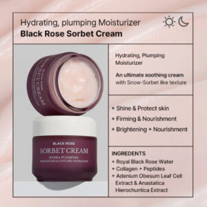 Heimish Black Rose Hydra Plumping Sorbet Cream - 50ml