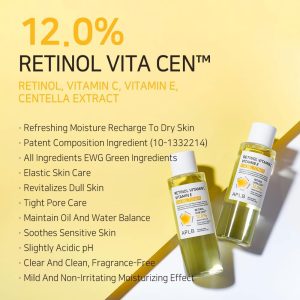 APLB Retinol Vitamin C Vitamin E Facial Toner - 160ml