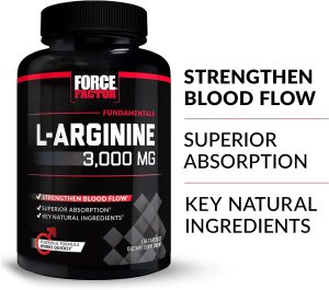 Force Factor L-Arginine 3000mg - 150 Capsules