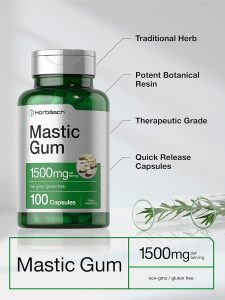 Horbäach Mastic Gum Capsules 1500mg - 100 Capsules