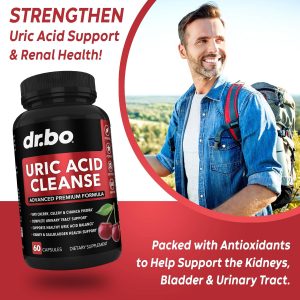 Dr.bo Uric Acid Cleanse - 60 Capsules