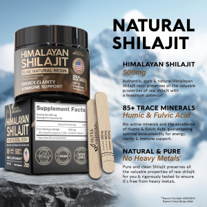 NUTRAHARMONY Himalayan Shilajit Pure Natural Resin - 30gm