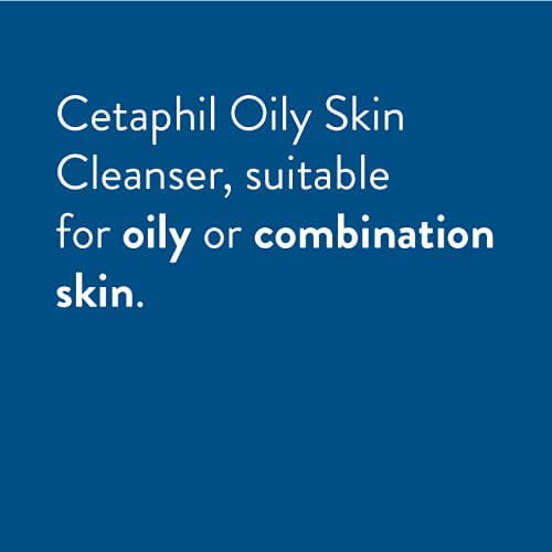 Cetaphil Oily Skin Cleanser For Oily & Combination, Sensitive Skin - (236ml)