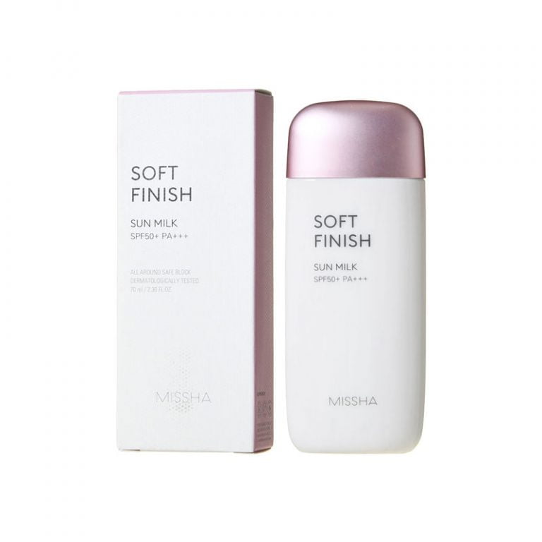 Missha - All Around Safe Block Soft Finish Sun Milk SPF50+/PA+++ 70ml