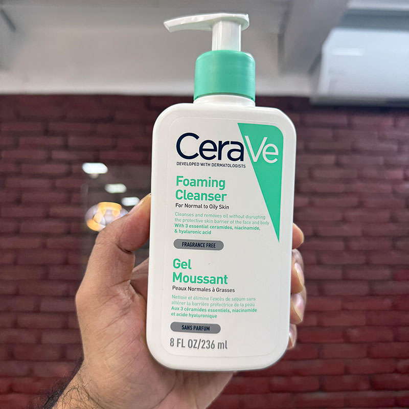 Cerave Foaming Cleanser For Normal To Oily Skin – 236ml