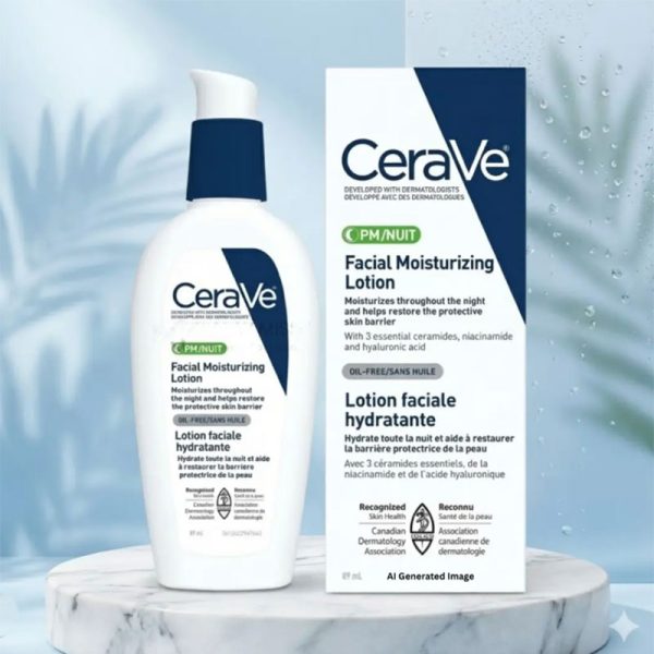 CeraVe PM Facial Moisturizing Lotion Ultra-Lightweight - 89ml