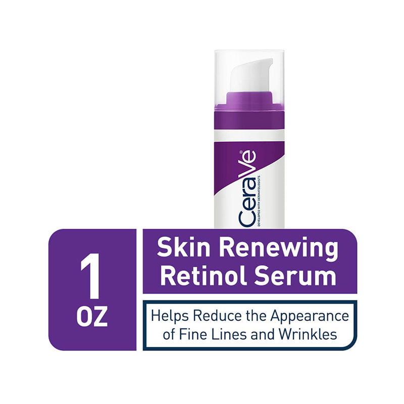 CeraVe Skin Renewing Retinol Serum, 30ml, For Skin Brightening