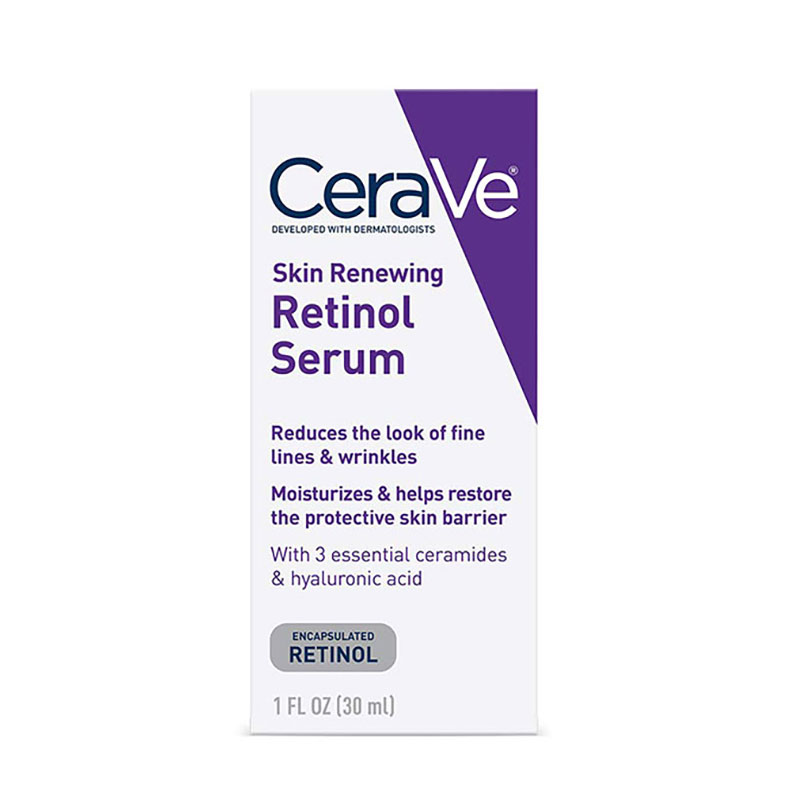 CeraVe Skin Renewing Retinol Serum, 30ml, For Skin Brightening n