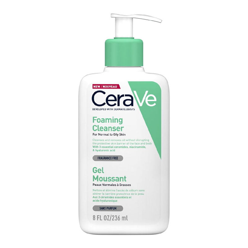 Cerave - Foaming Cleanser For Normal To Oily Skin (236ml)