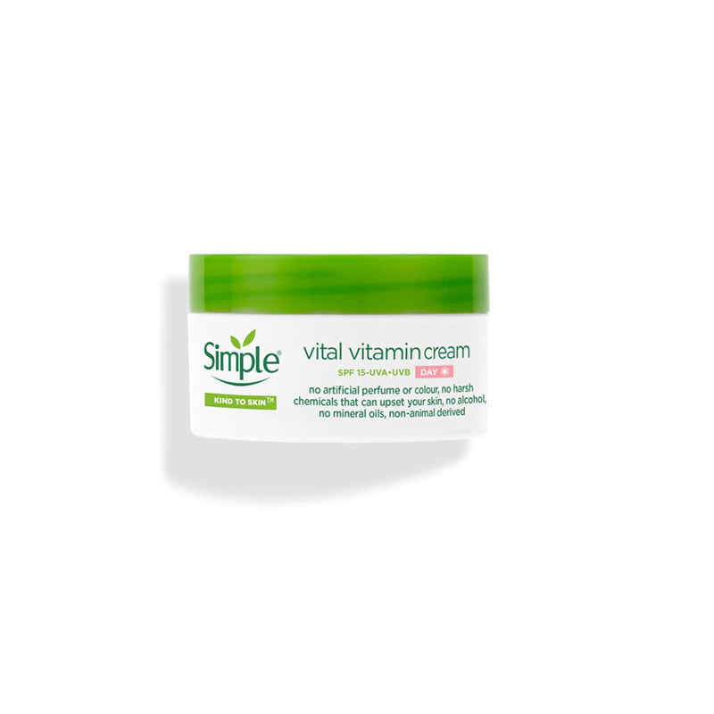 Simple Kind To Skin Vital Vitamin Day Cream - 50ml
