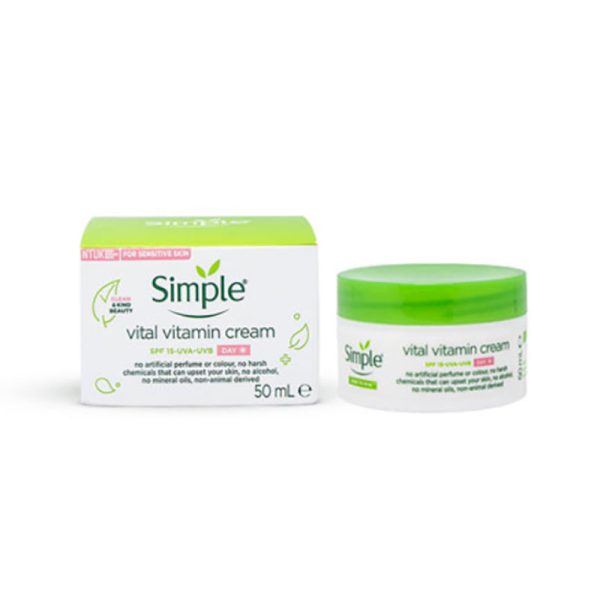 Simple Kind To Skin Vital Vitamin Day Cream – 50ml