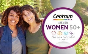 Centrum Silver Multivitamins for Women Over 50 Multimineral Supplement - 100 Tablets 