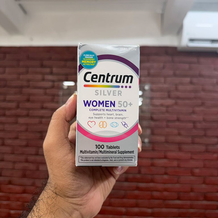Centrum Silver Multivitamins for Women Over 50, Multimineral Supplement – 100 Tablets
