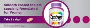 Centrum Silver Women 50+ Multivitamin - 120 Tablets