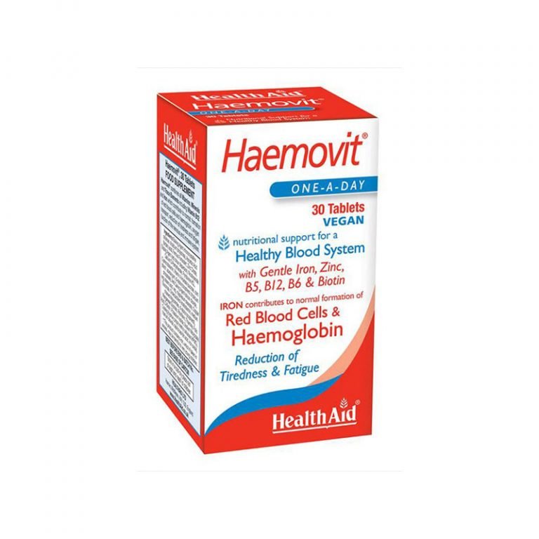 HealthAid Haemovit - 30 Tablets