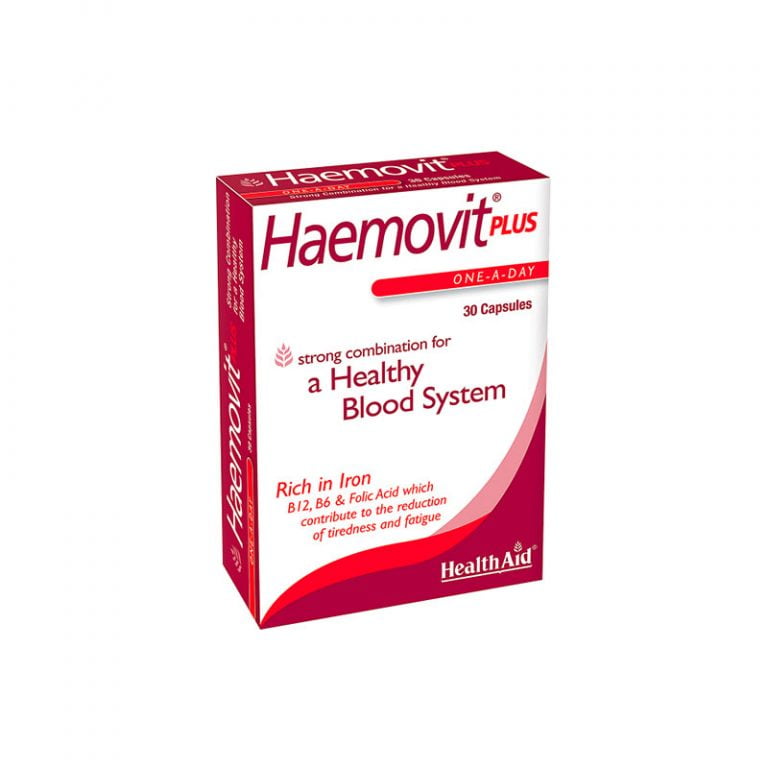 HealthAid Haemovit Plus - 30 Capsules