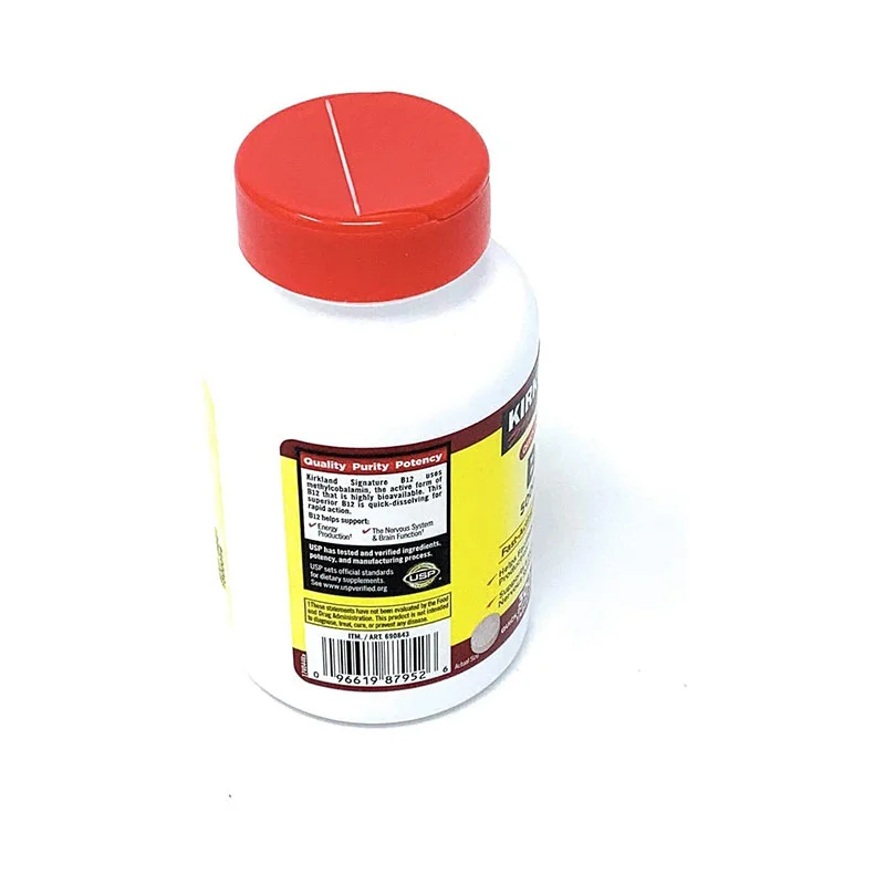 Kirkland Signature Quick Dissolve B12 5000 Mcg - 300 Tablets