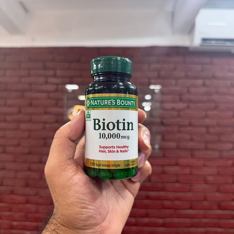 Nature’s Bounty Biotin 10000 mcg – 120 Softgels
