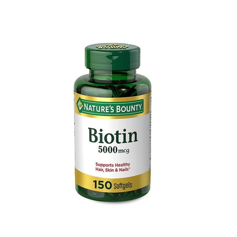Natures Bounty Biotin 5000 mcg Rapid Release - 150 Softgels