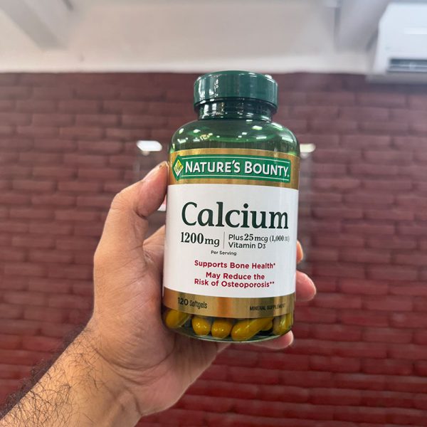 Nature's Bounty Calcium 1200mg + Vitamin D3 - 120 Softgels
