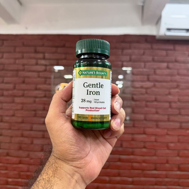 Nature’s Bounty Gentle Iron 28 mg – 90 Capsules