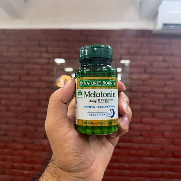 Nature's Bounty Melatonin 5mg Sleep Aid Softgels - 90 Ct