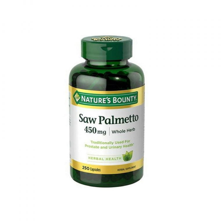 Nature's Bounty Saw Palmetto 450mg - 250 Capsules