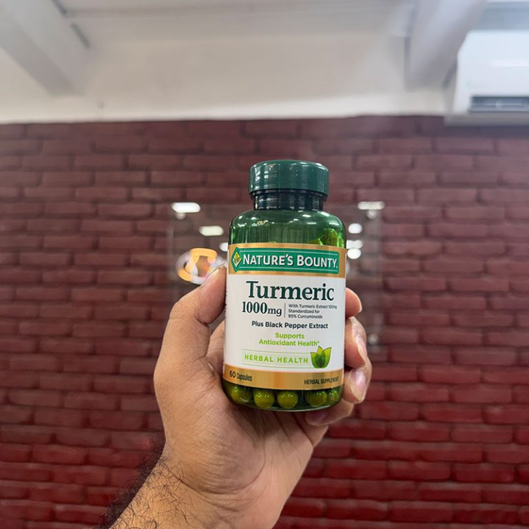 Nature’s Bounty Turmeric 1000mg Plus Black Pepper Extract - 60 Capsules