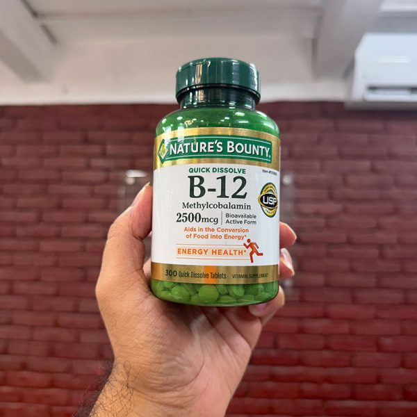 Nature’s Bounty Vitamin B-12 2500mcg - 300 Tablets
