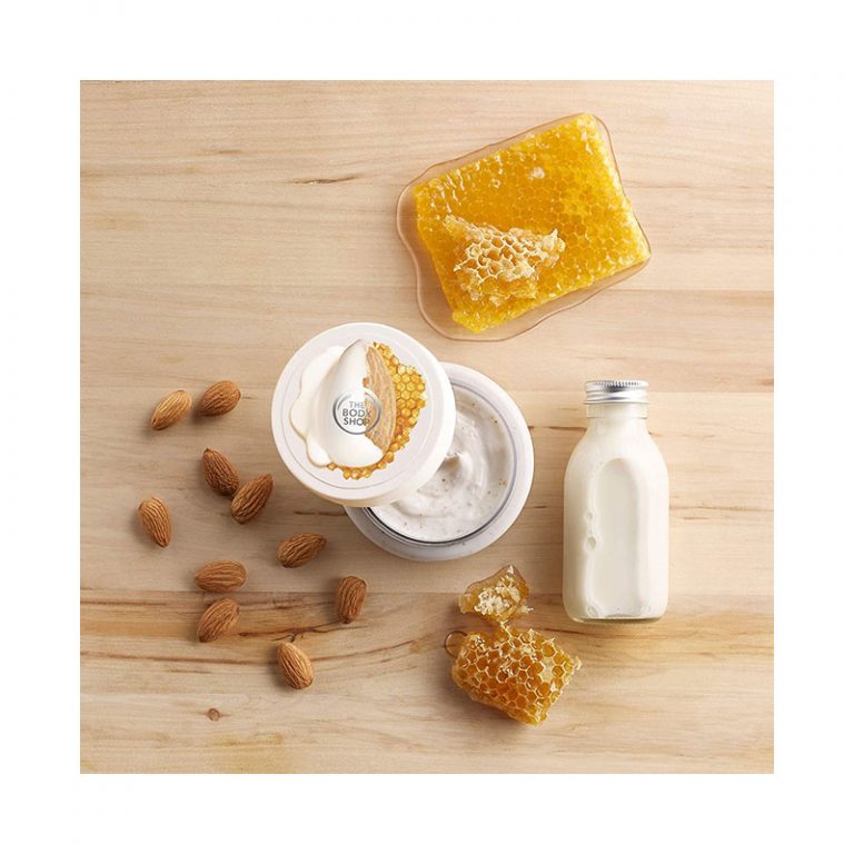 The Body Shop Almond Milk & Honey Gently Exfoliating Cream Scrub - 250ml