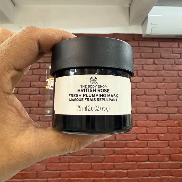 The Body Shop British Rose Fresh Plumping Mask - 75ml
