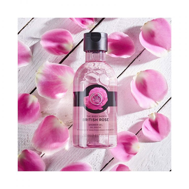The Body Shop British Rose Shower Gel - 250ml