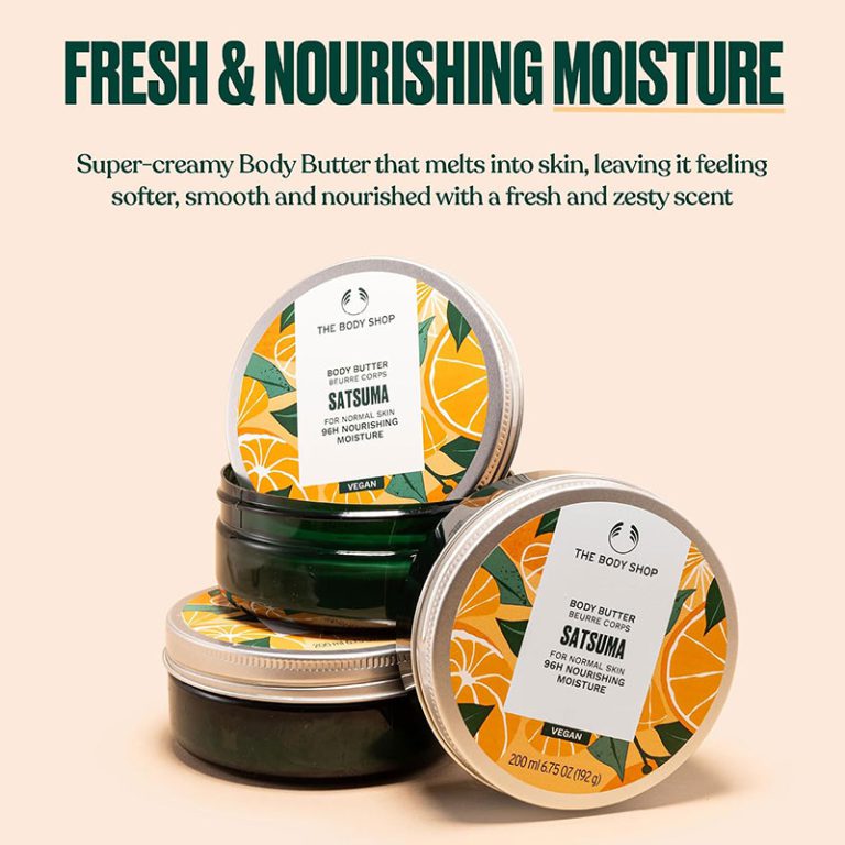 The Body Shop Satsuma 96H Nourishing Body Butter - 200ml