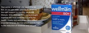 Vitabiotics Wellman 50+ (30 Tablets)