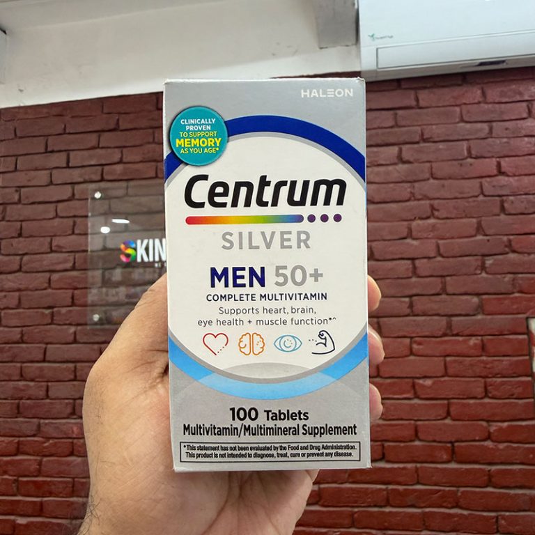 Centrum Silver Multivitamin for Men 50 Plus, Multivitamin/Multimineral Supplement – 100 Tablets