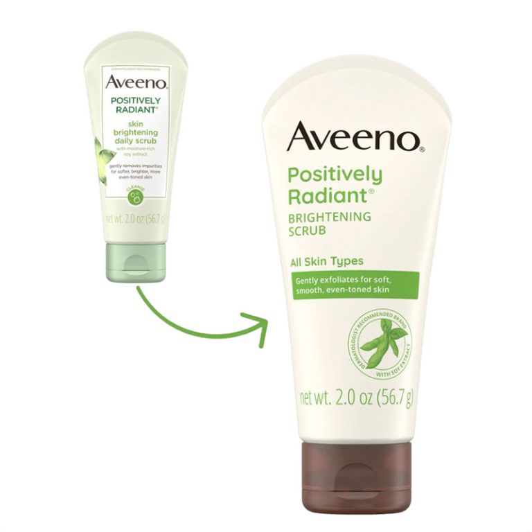 Aveeno POSITIVELY RADIANT Skin Brightening Daily Scrub - 140ml
