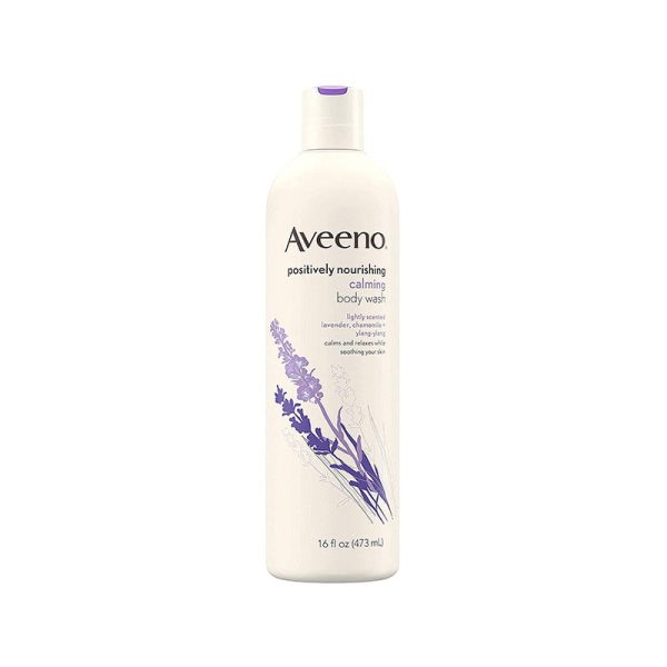 Aveeno Positively Nourishing Calming Lavender Body Wash - 473ml