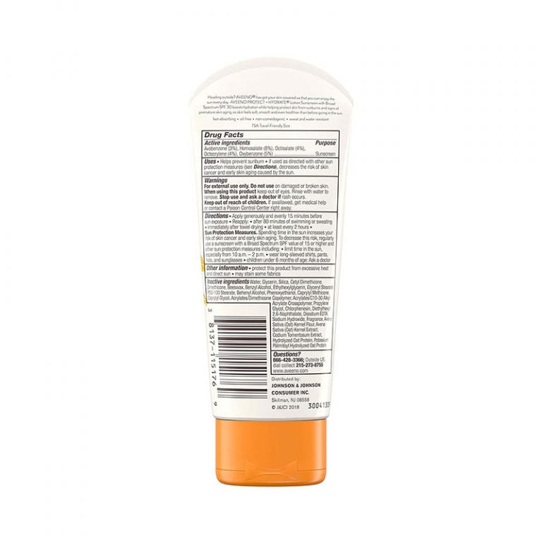 Aveeno Protect + Hydrate Face Sunscreen Lotion with SPF 30 (85gm)