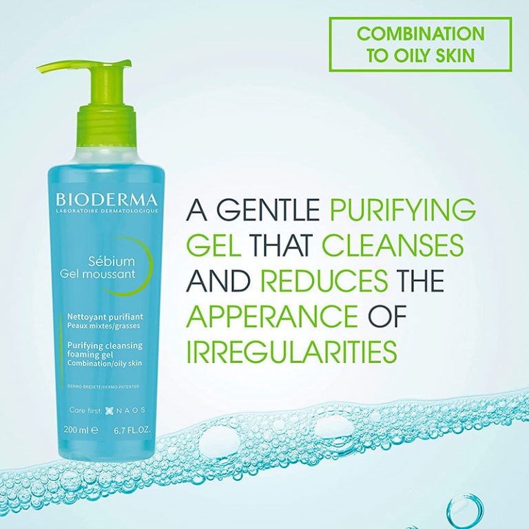 Bioderma Sebium Gel Moussant Purifying Foaming Gel - 200ml