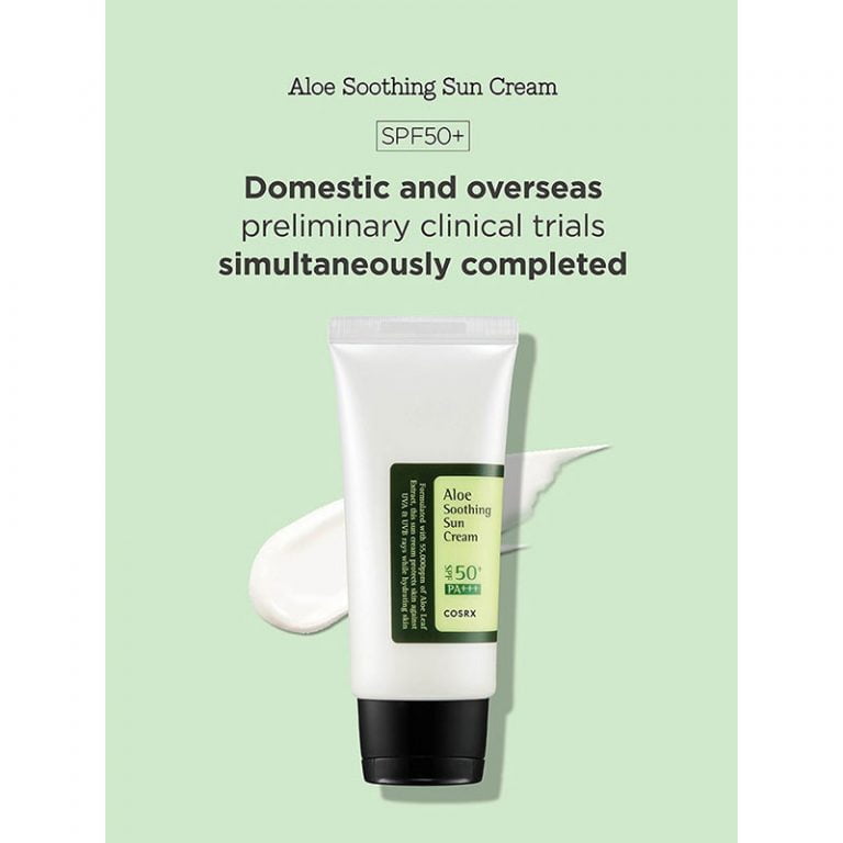Cosrx Aloe Soothing Sun Cream SPF50+ PA+++ (50ml)