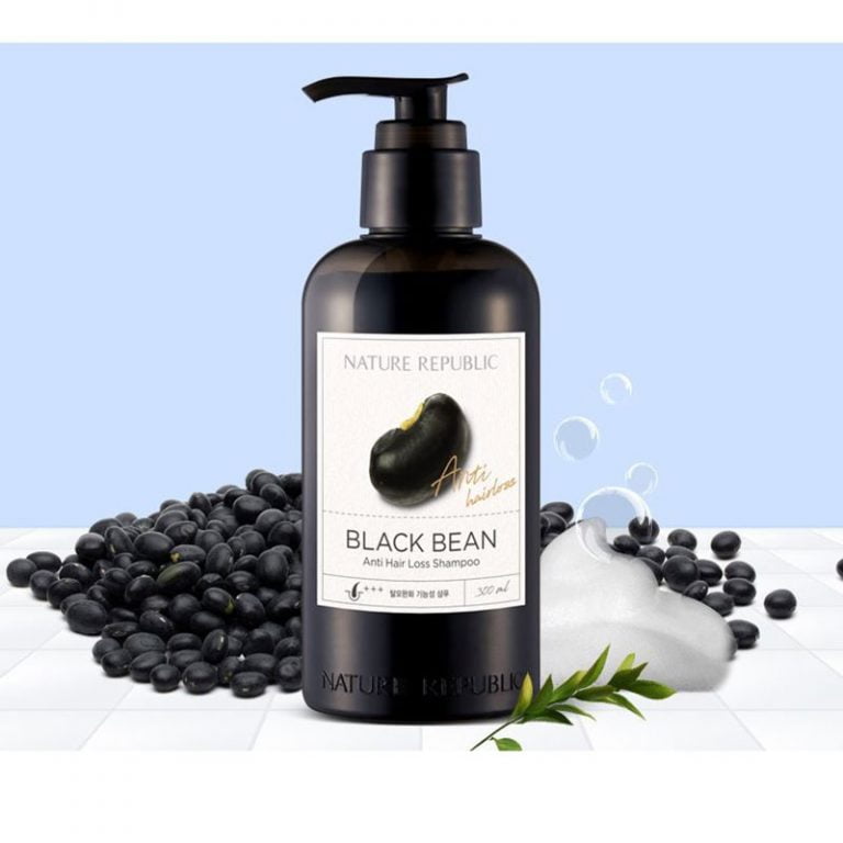 Nature Republic Black Bean Anti Hair Loss Shampoo - 300ml
