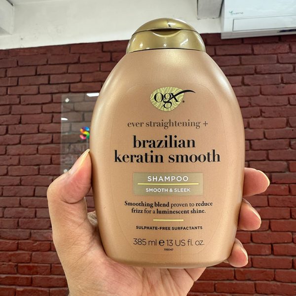 OGX Brazilian Keratin Smooth Shampoo - 385ml