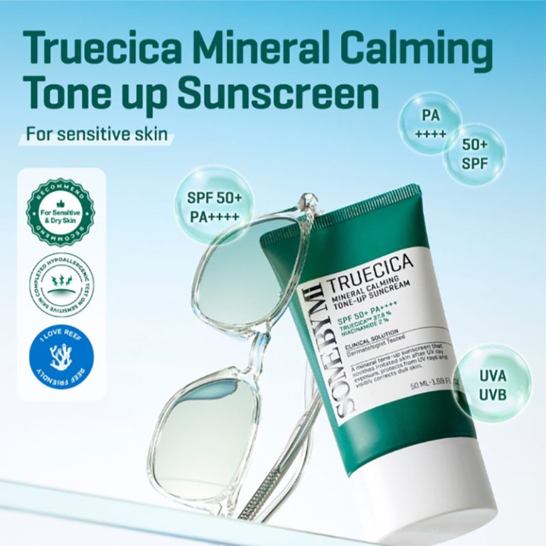 Some By Mi Truecica Mineral Calming Tone up Suncream SPF50+PA++++ 50ml