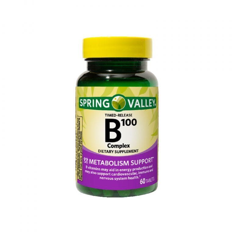 Spring Valley Timed Release B100 Complex - 60 Tablets