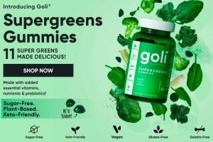 Goli Nutrition Fruit Blend Super Greens - 60 Gummies