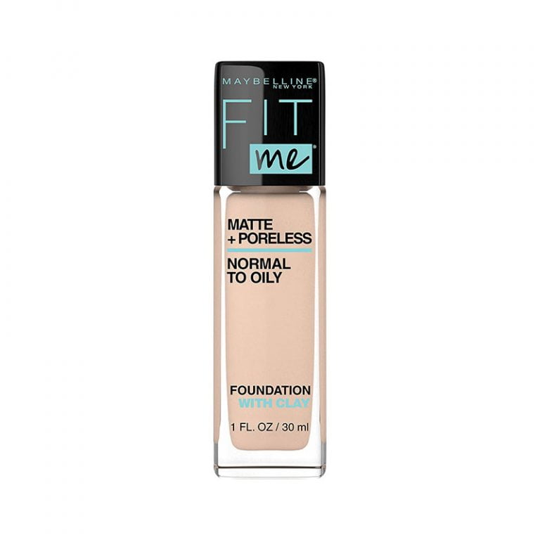 Maybelline Fit Me Matte + Poreless Foundation- Classic Ivory 120 (30ml)
