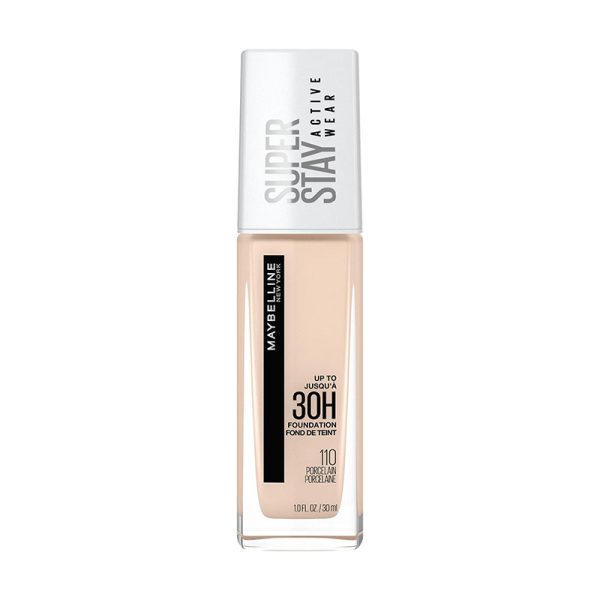 Maybelline SuperStay Full Coverage Foundation 110 Porcelain – (30ml)