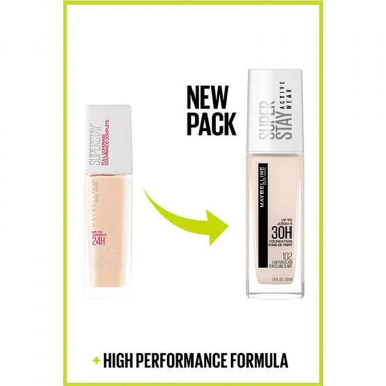 Maybelline SuperStay Full Coverage Foundation 118 Light Beige (30ml)